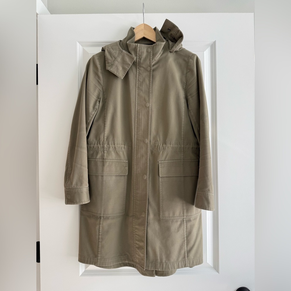 Ann Taylor Olive Utility Jacket